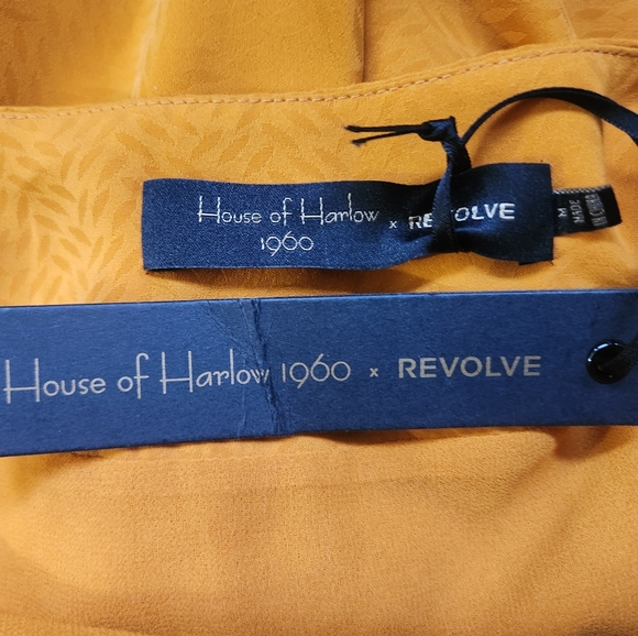 HOUSE OF HARLOW 1960 "Romina" Midi Faux Wrap Dress - Size M - Picture 15 of 17